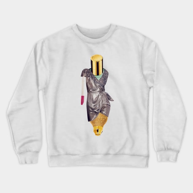 Walk, walk, fashion, baby ! Crewneck Sweatshirt by Luca Mainini